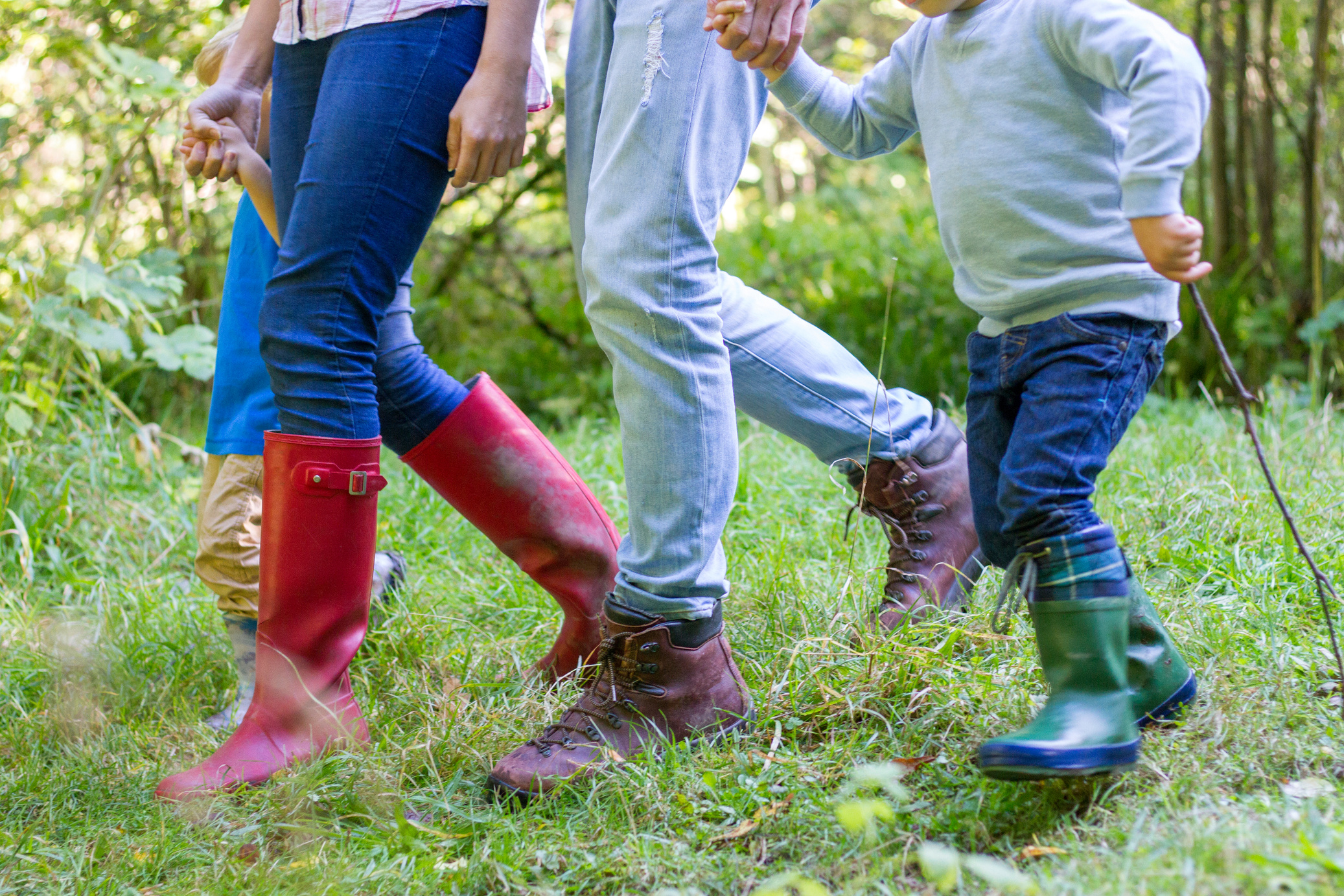 Family Walking