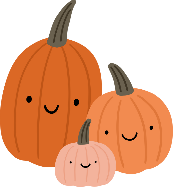 Cute Autumn Pumpkins